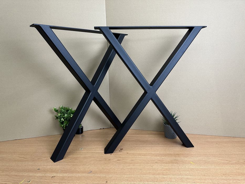 Picioare masa Model X2 (stil scandivav, metal, vopsite electrostatic)