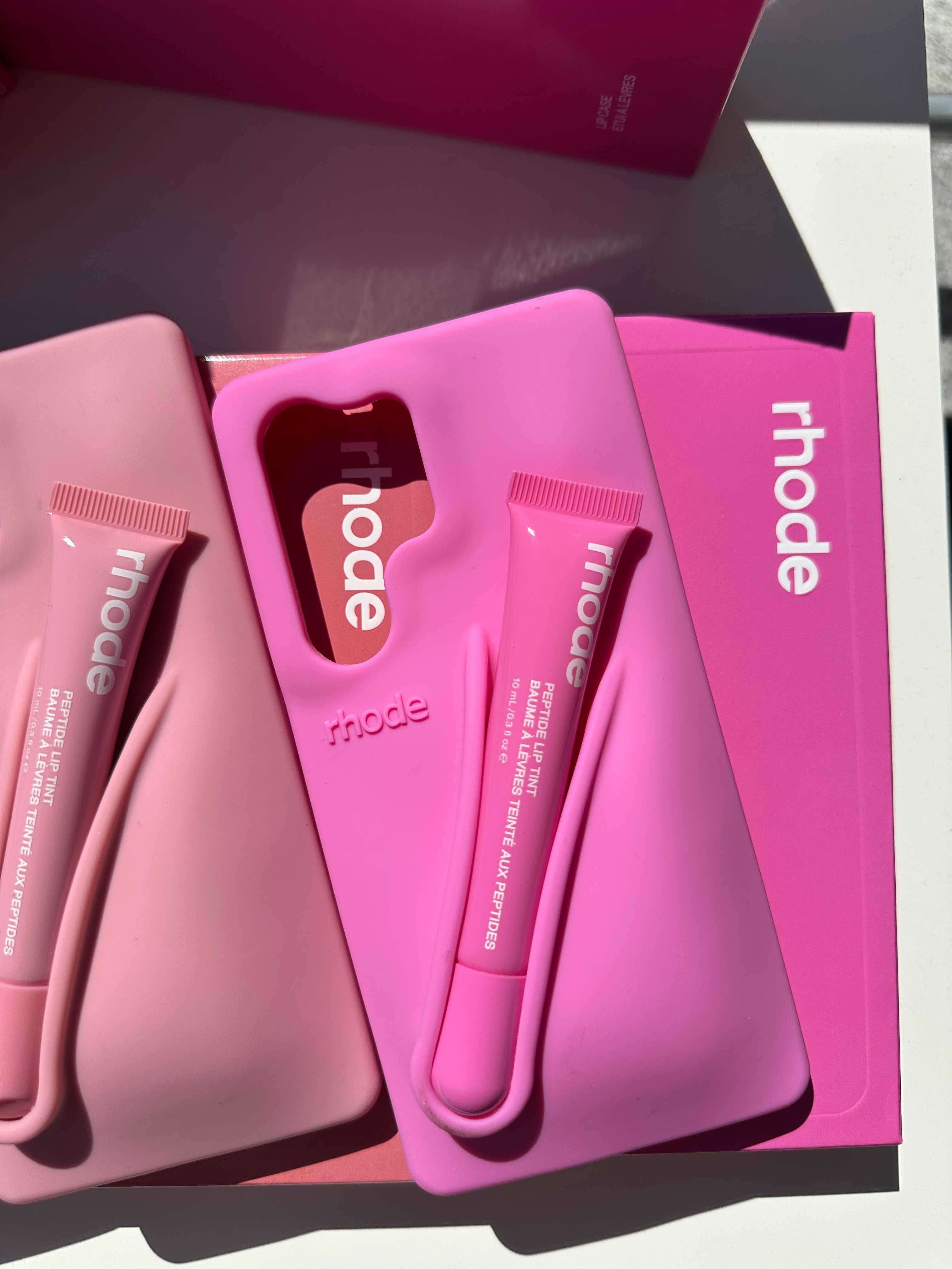 Samsung S25 Ultra Rhode кейс + гланц Rhode case + lip gloss
