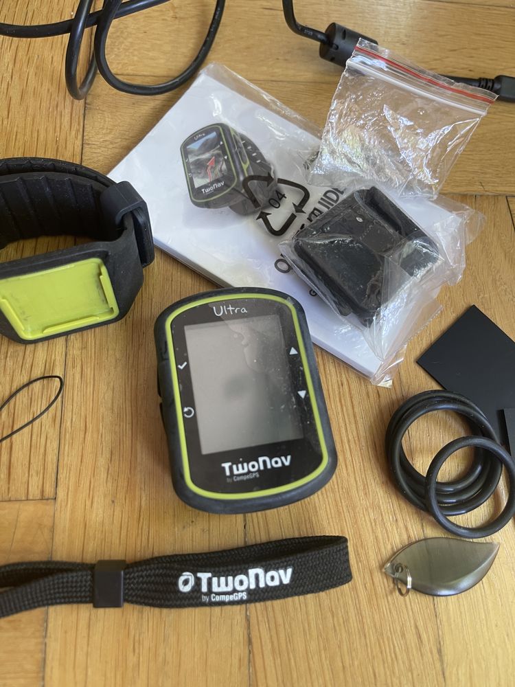 НОВ GPS часовник навигация TwoNav Ultra водоустойчив барометър компас