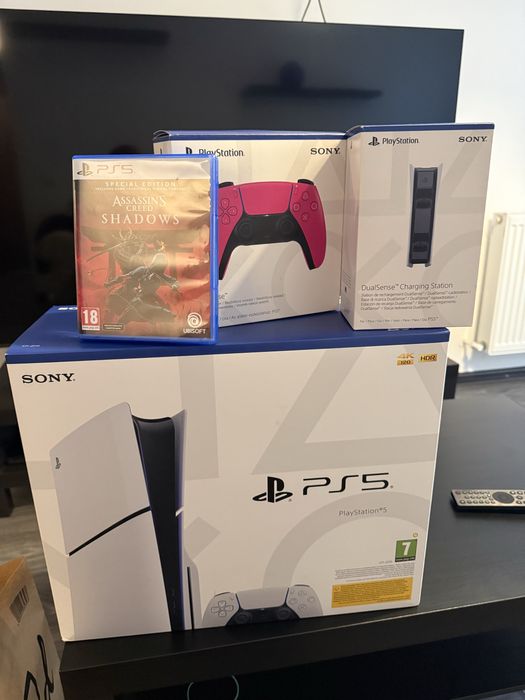 PS5 1TB 2 Controllere+joc