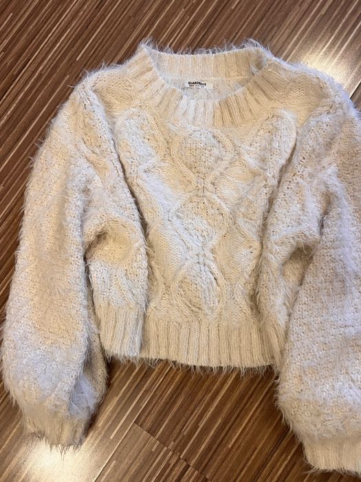 Pulover dama pufos ,