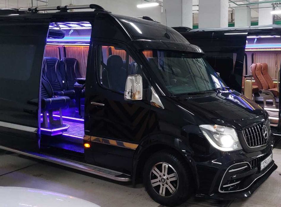 РАЗВОЗКА сотрудников (утро/вечер) Астана, Mercedes Sprinter.