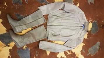 куртка кожаная  MEXX р-р S  сапоги MEXX в подарок р-р38