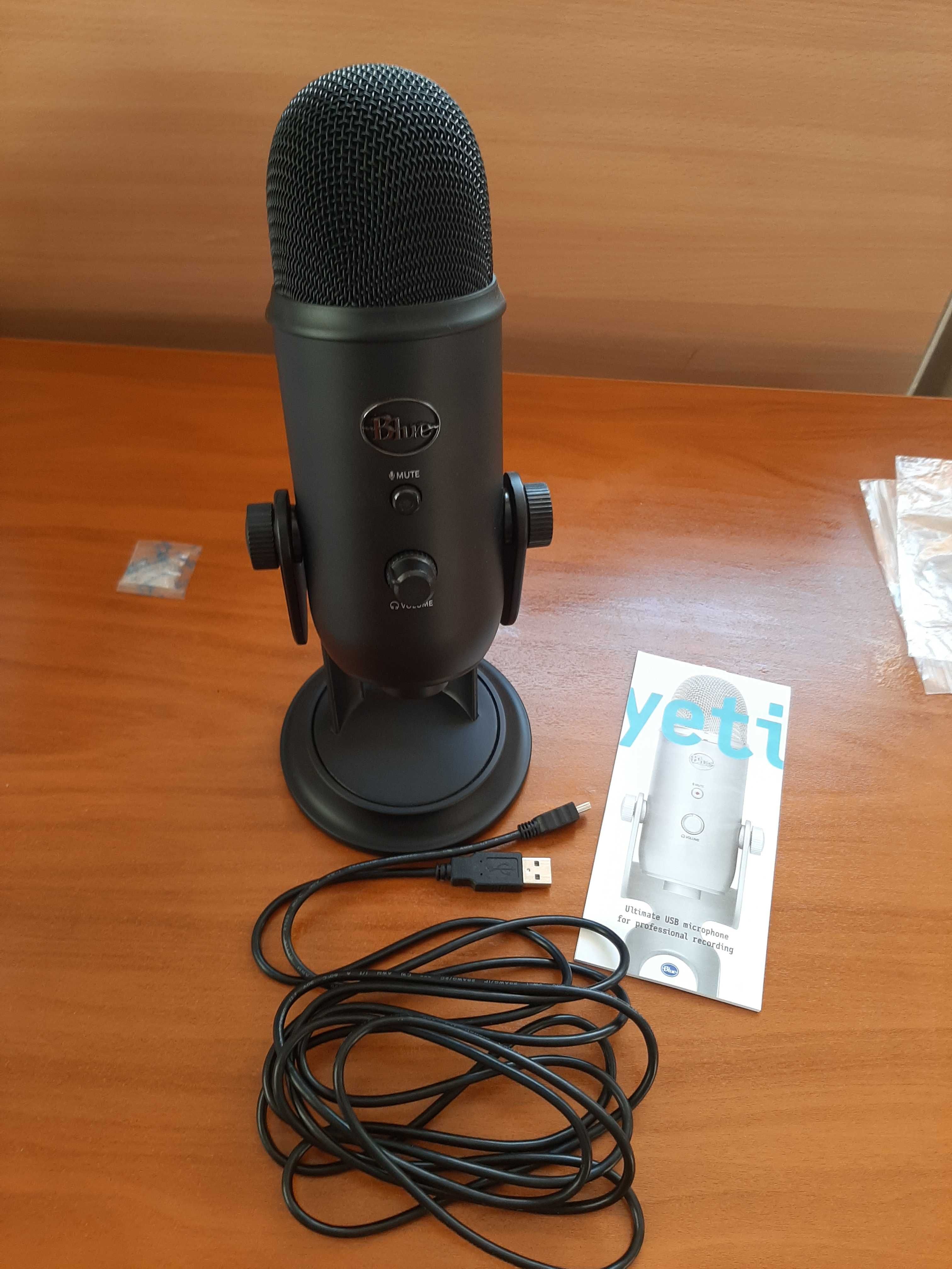 Microfon Blue Yeti Blackout USB