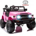 Masinuta electrica copii Toyota FJ Cruiser Paint Pink 70W