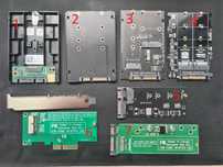 Adaptor M2 NVMe NGFF mSATA U.2 / Apple Air - SATA
