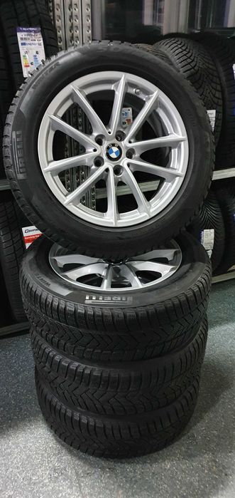 Jante BMW Seria 5 G30 G31 Anvelope iarna Continental 225 55 17