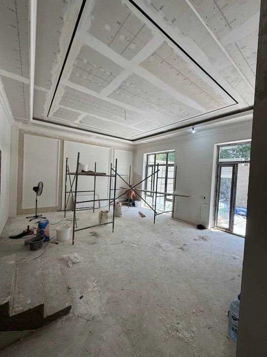 Под ключ! Уч Кахрамон постдан кирганда, Гишткуприкда коттедж.