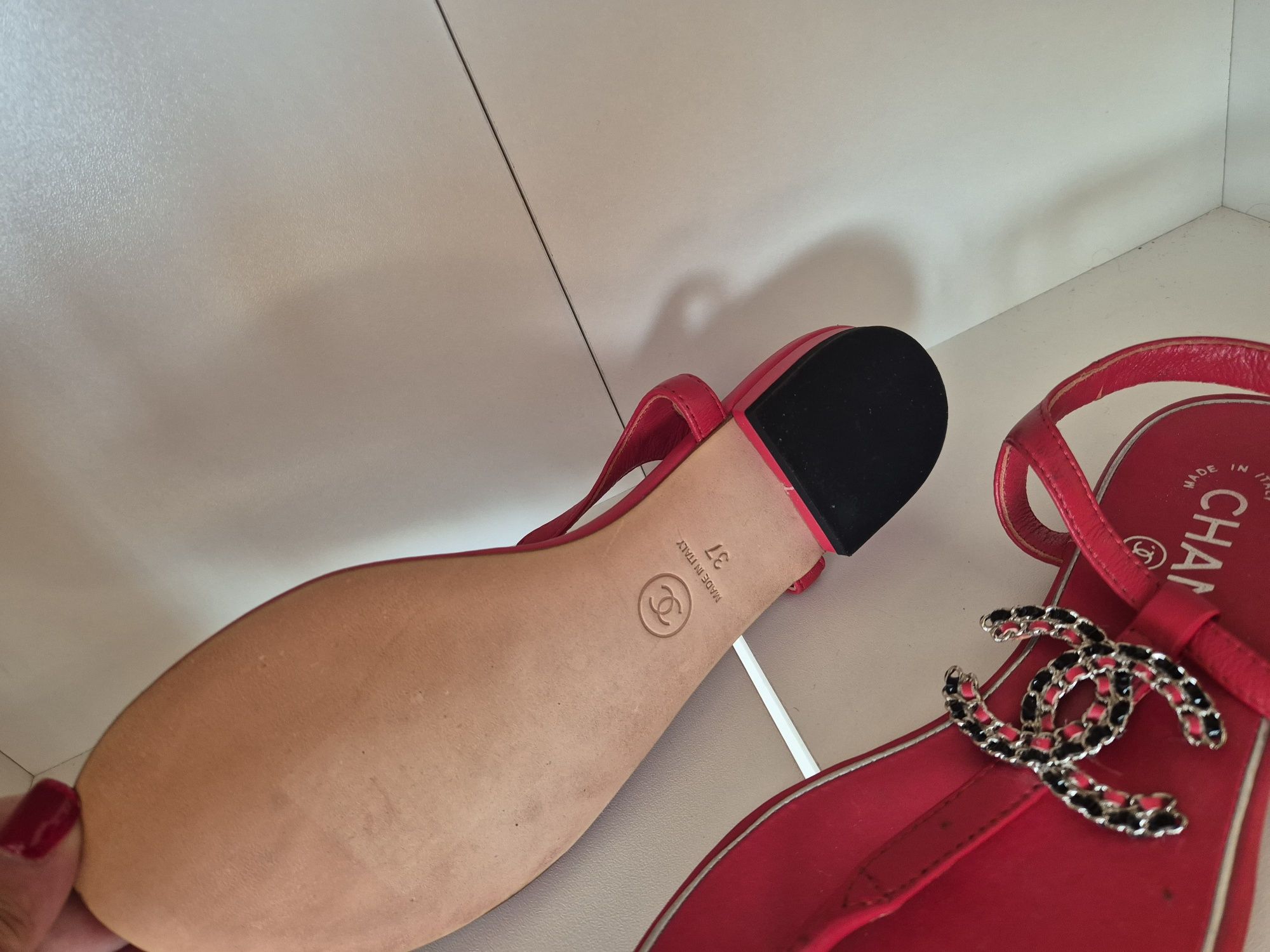 Chanel сандали ест.кожа