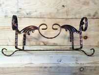 Arta vintage suporti jardiniere flori , din fier forjat