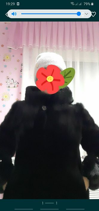 Шуба норка  красивая
