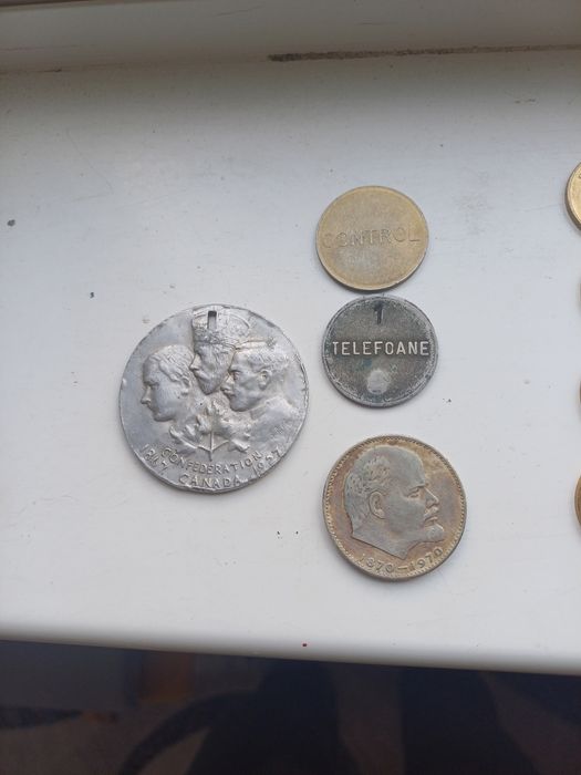 Monede comemorative ,medalie canada ,jetoane telefonice
