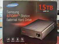 HDD extern Samsung 1.5TB, USB, 3.5'' Story Station, gri metalic