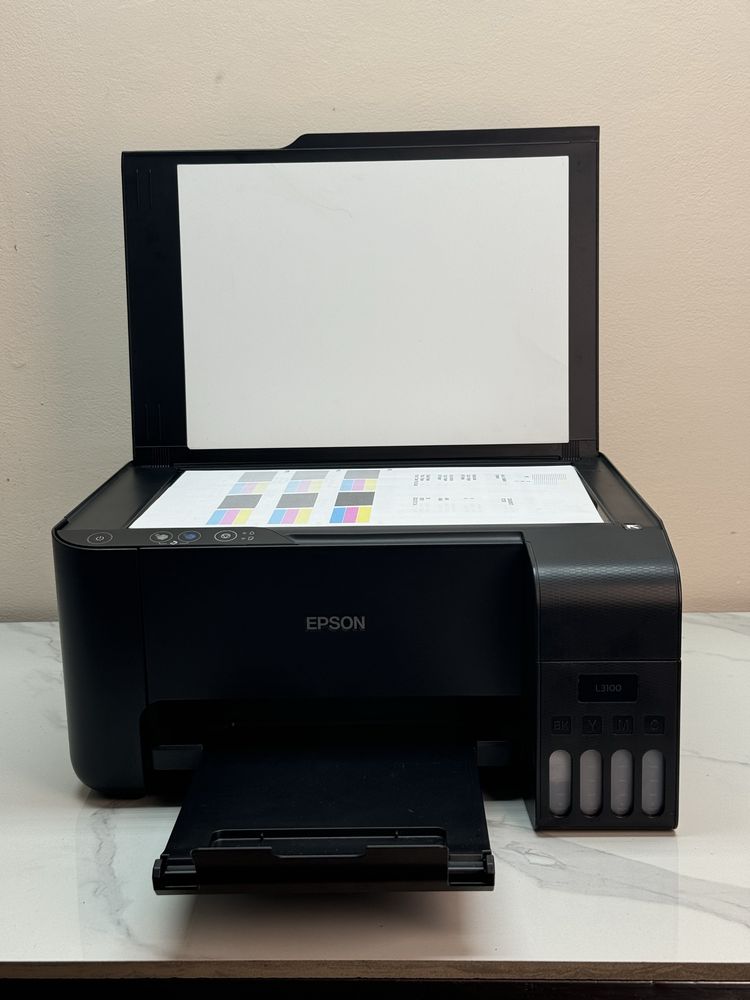 Epson l3100 цветной 3в1 доставка установка