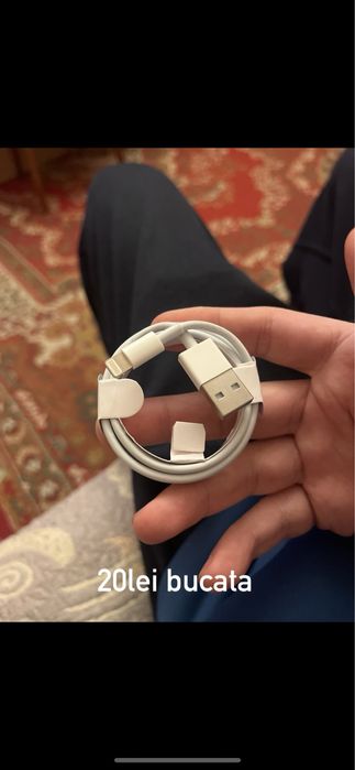 cablu iphone 5w cu usb