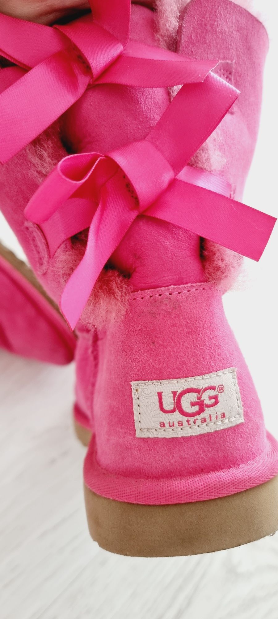 Cizme UGG nr 36 originale fucsia  fucsia culoare superba