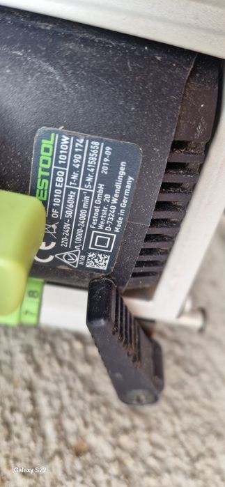 Festool rindea pe curent