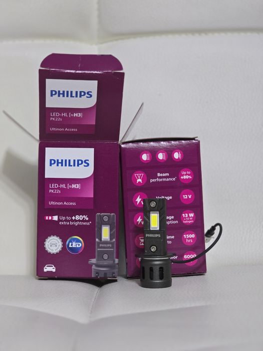 Philips h3 led крушки