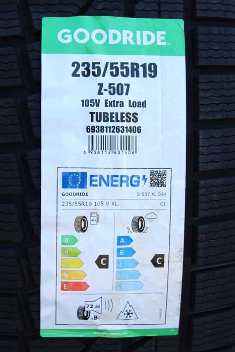Anvelope iarna noi 235/55 R19 105V Goodride, DOT 2025