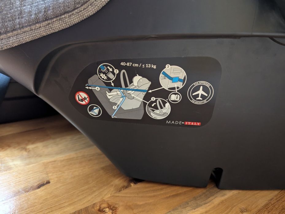 Бебешко столче за кола Peg Perego Lounge с протектор