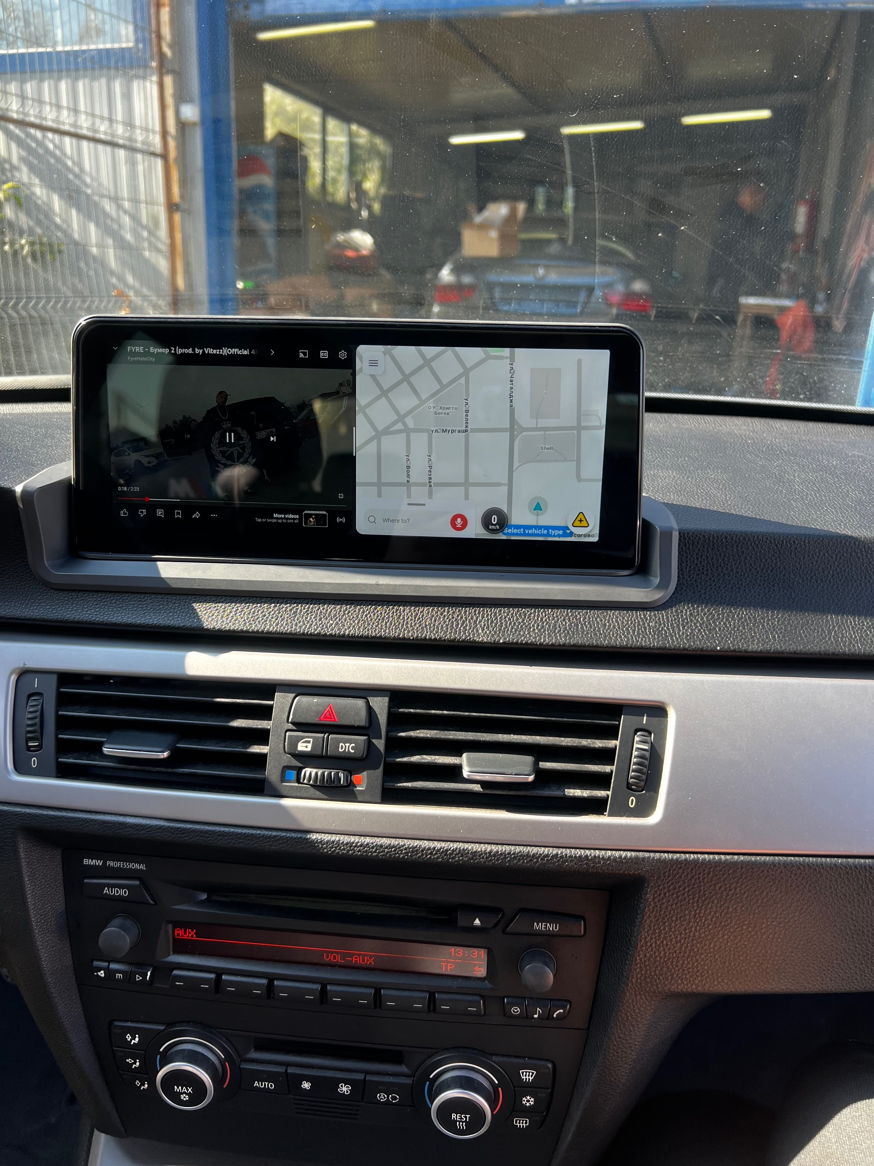 Android мултимедия навигация БМВ Е90 Е91 Е92 Bmw E90 e91 e92 navigaciq