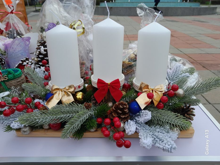 Ръчно изработени коледни декорации за дома