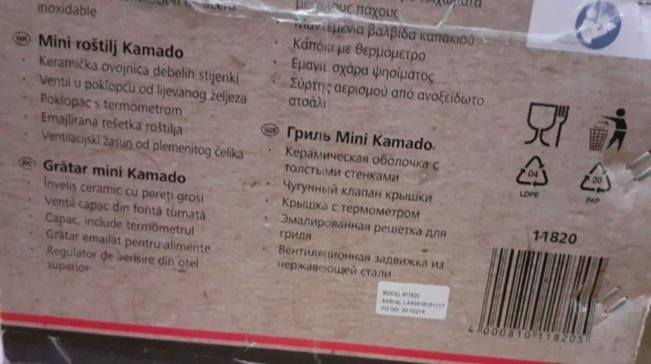 Grill multifunctional Mini Kamado