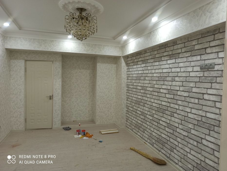 Ремонт под ключ малярка гипсокартон ламинат сантехника электрика и т д