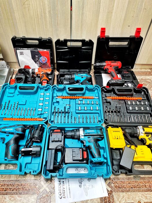 Makita BOSCH Аккумуляторный шуруповерт-дрель Доставка
