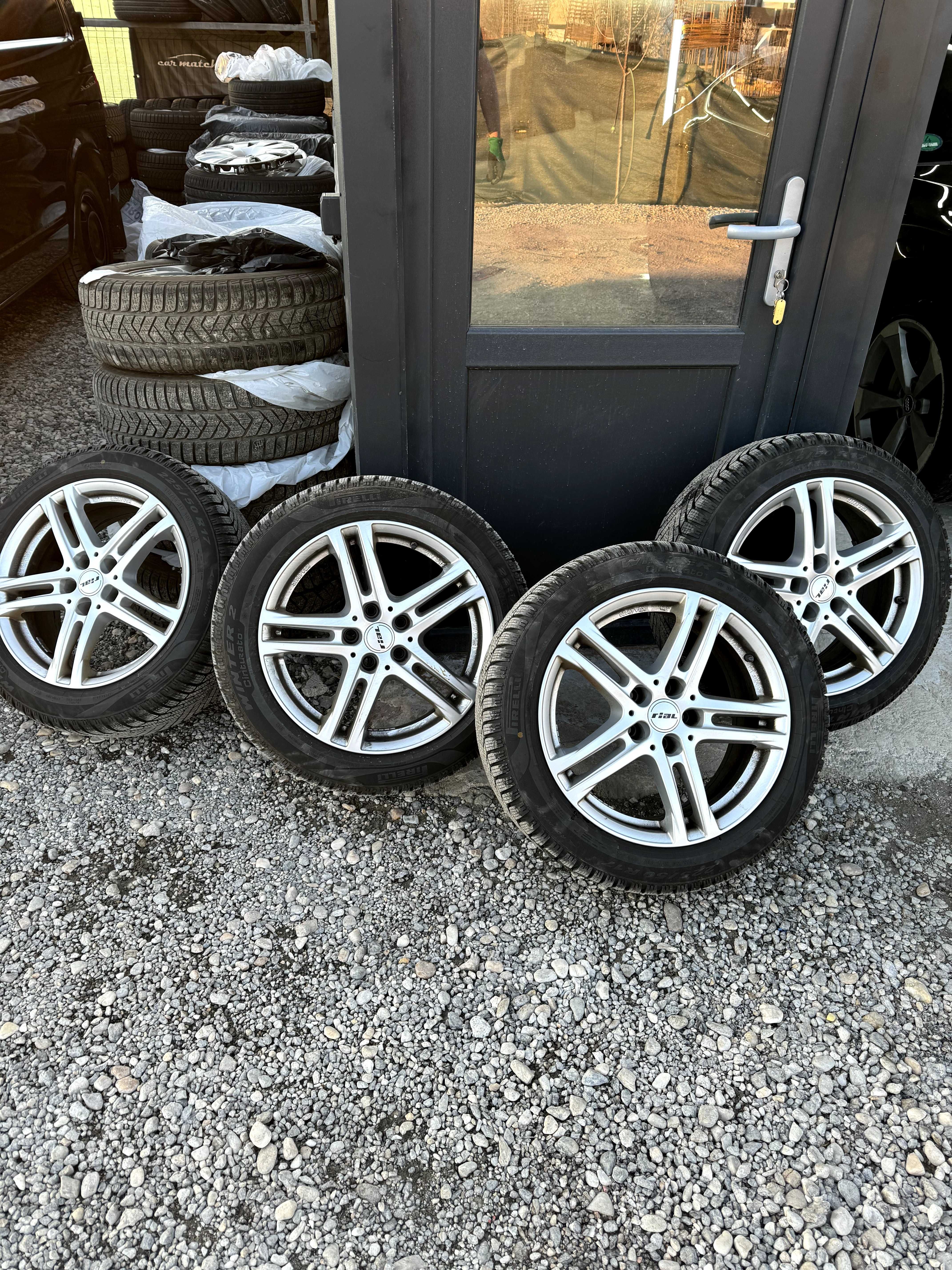 Roti / Jante Rial 225/50/17 Cu Anvelope Pirelli Cinturato 2023