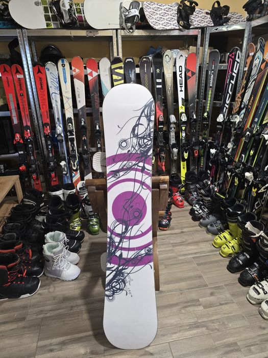 Placa Snowboard CrazyCreek, 148cm.