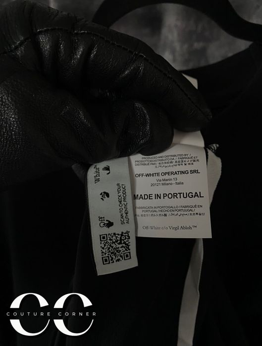 Tricou OFF-White • Calitate TOP • BIack Rubber S/S Skate