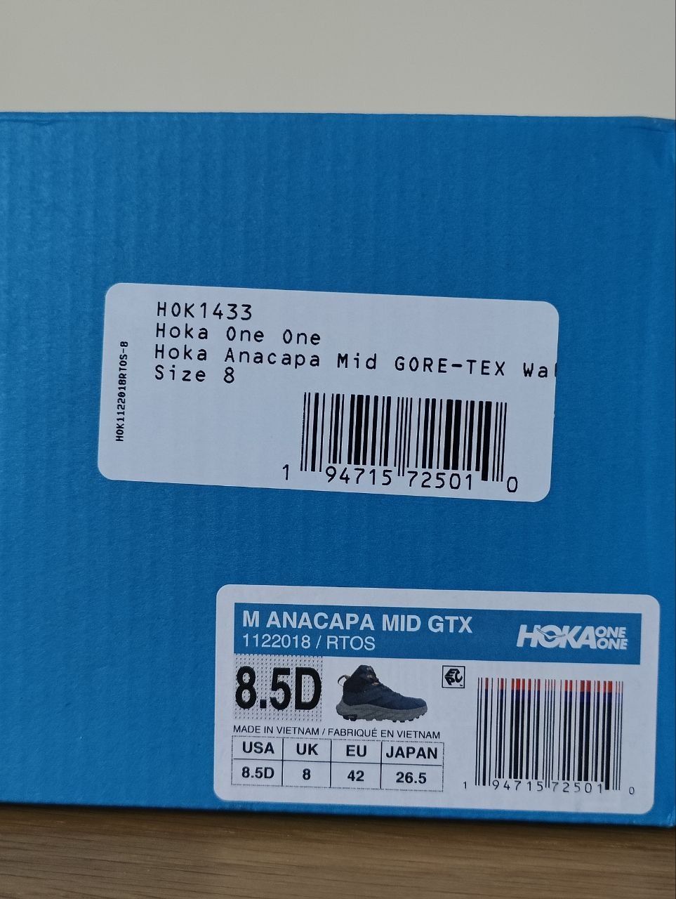 Hoka One One - Ancapa mid Gore tex