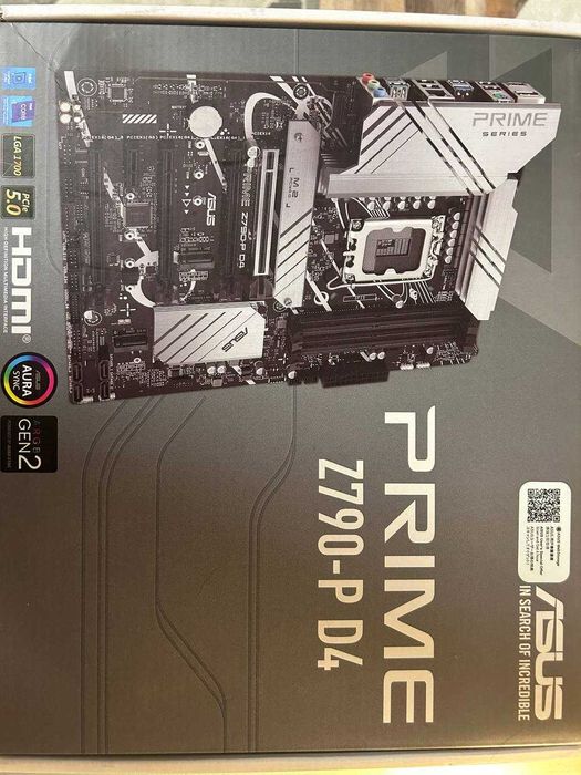 Материнская плата ASUS PRIME Z790-P D4 (4DDR4, 4PCIx16)