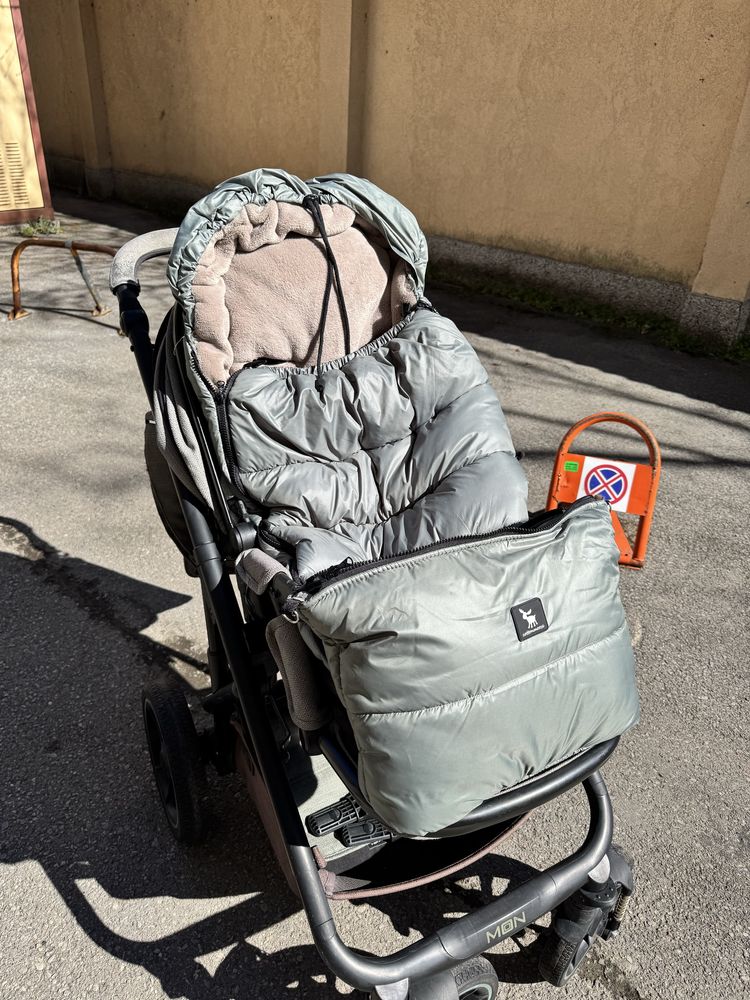Комбинирана Бебешка количка Moon Nuova в комплект с кошче Maxi Cosi