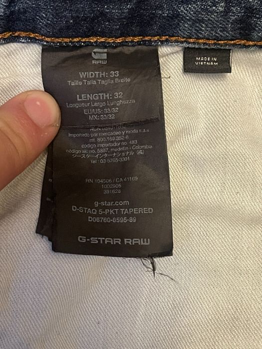 Blugi barbati G Star marimea L - 33/32