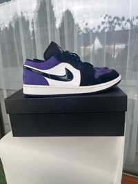 Nike Air Jordan 1 Low - Purple Court