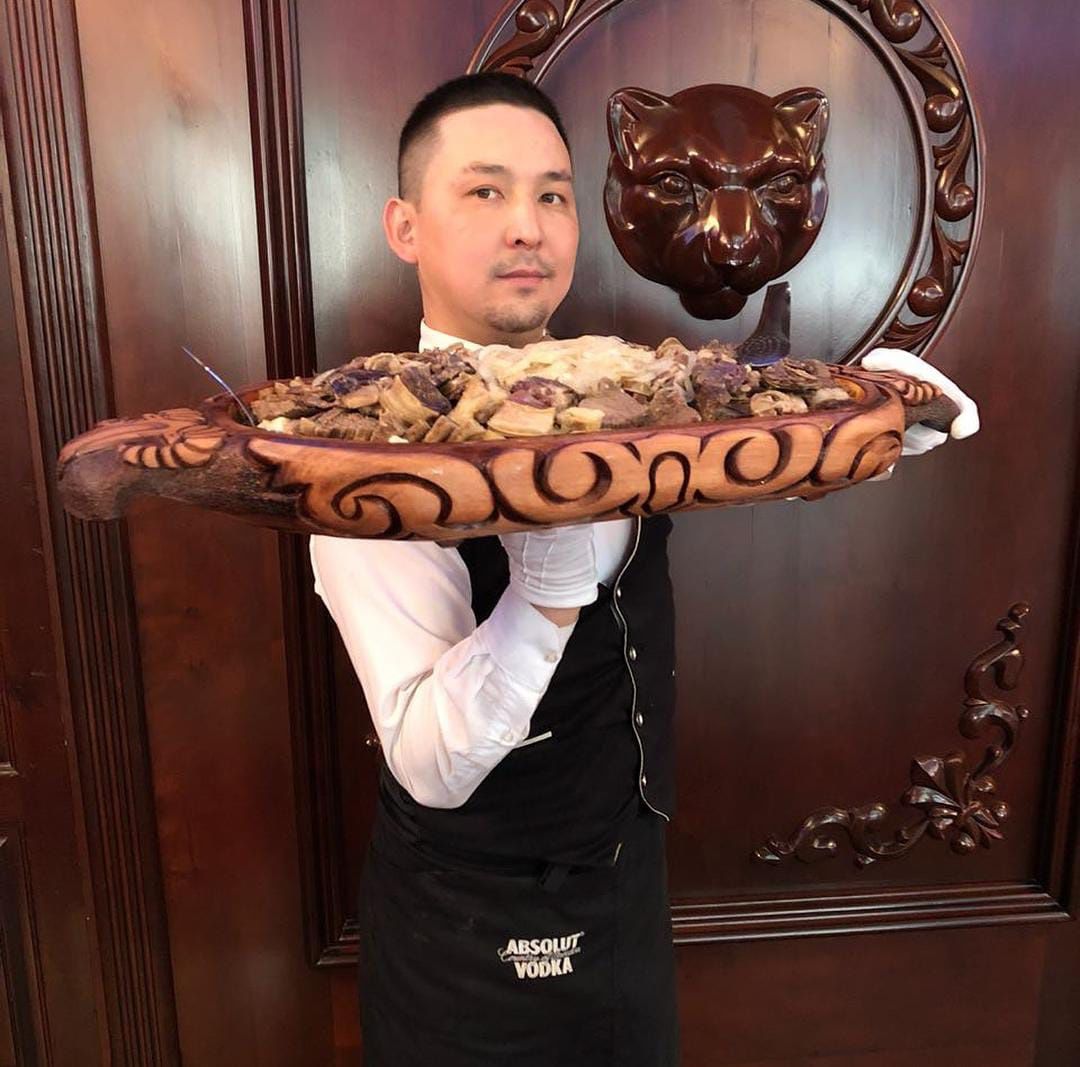 Продам казахская национальная посуда из дерева Астау для бешпармака