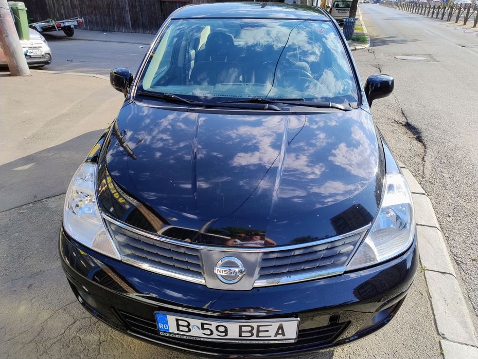 Nissan Tiida Tekna , 1,6 benzina ,2007, distributie lant ,126350 km