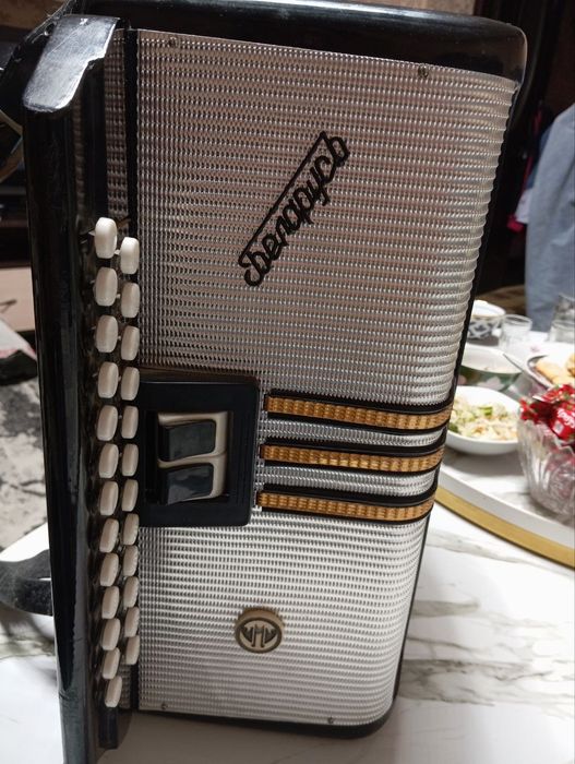 Гармонь хромка Беларусь
Гармонь хромка Беларусь

Б/у в идеальном состо