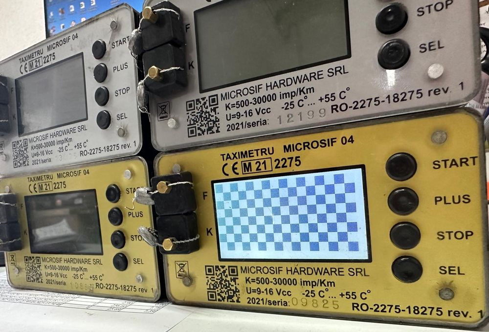 Taximetru Microsif 04 aparat taxi, asigurăm acte pentru fiscalizare.