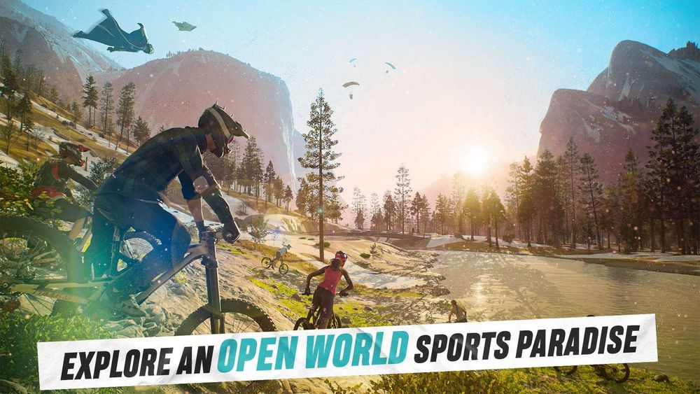 Riders Republic (PS4), Игра, Playstation, PS4, PS5, нова