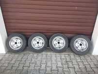 4 броя пълни колела 15″ с джанти Ford + гуми Pirelli Carrier AllSeason