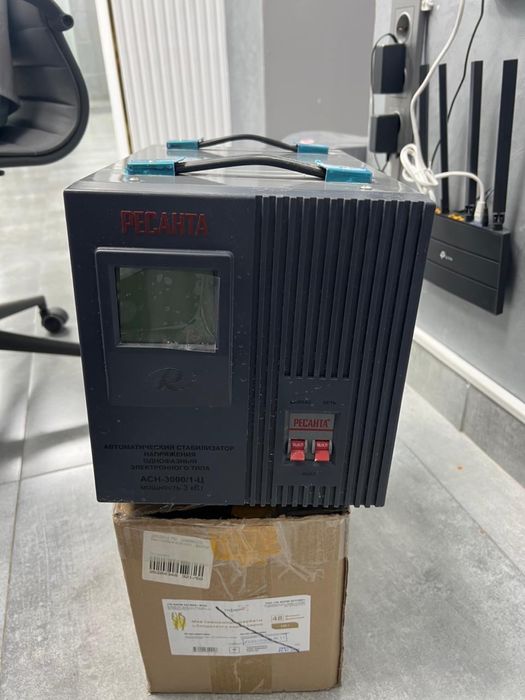 Стабилизатор напряжения Ресанта АСН-3000/1-Ц — 3 кВт