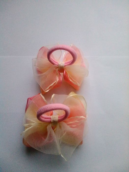 Панделки с ластички комплект от два броя