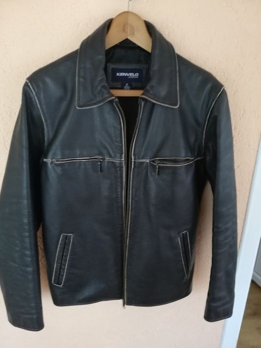Geaca piele bărbați Kenvelo M