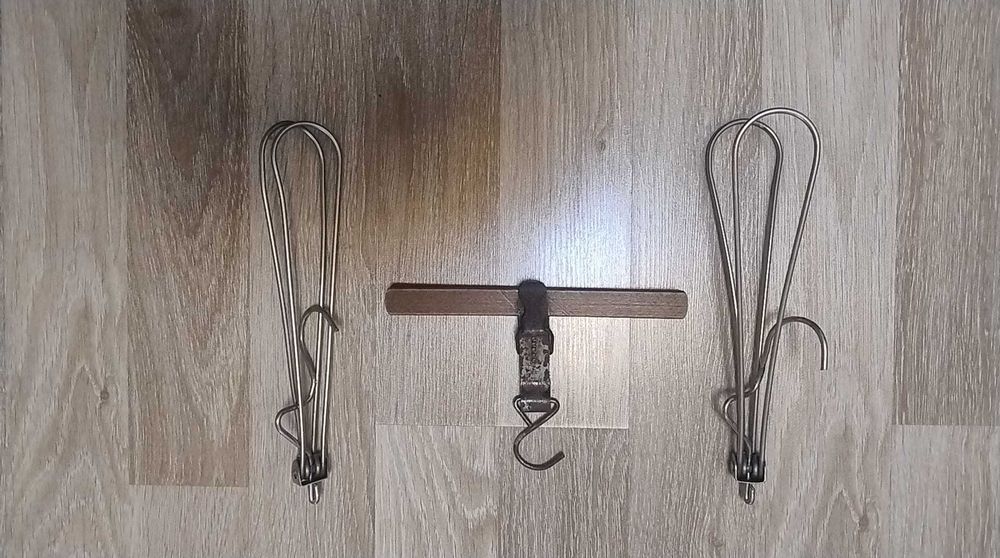 Umerașe haine, pliabile, vintage