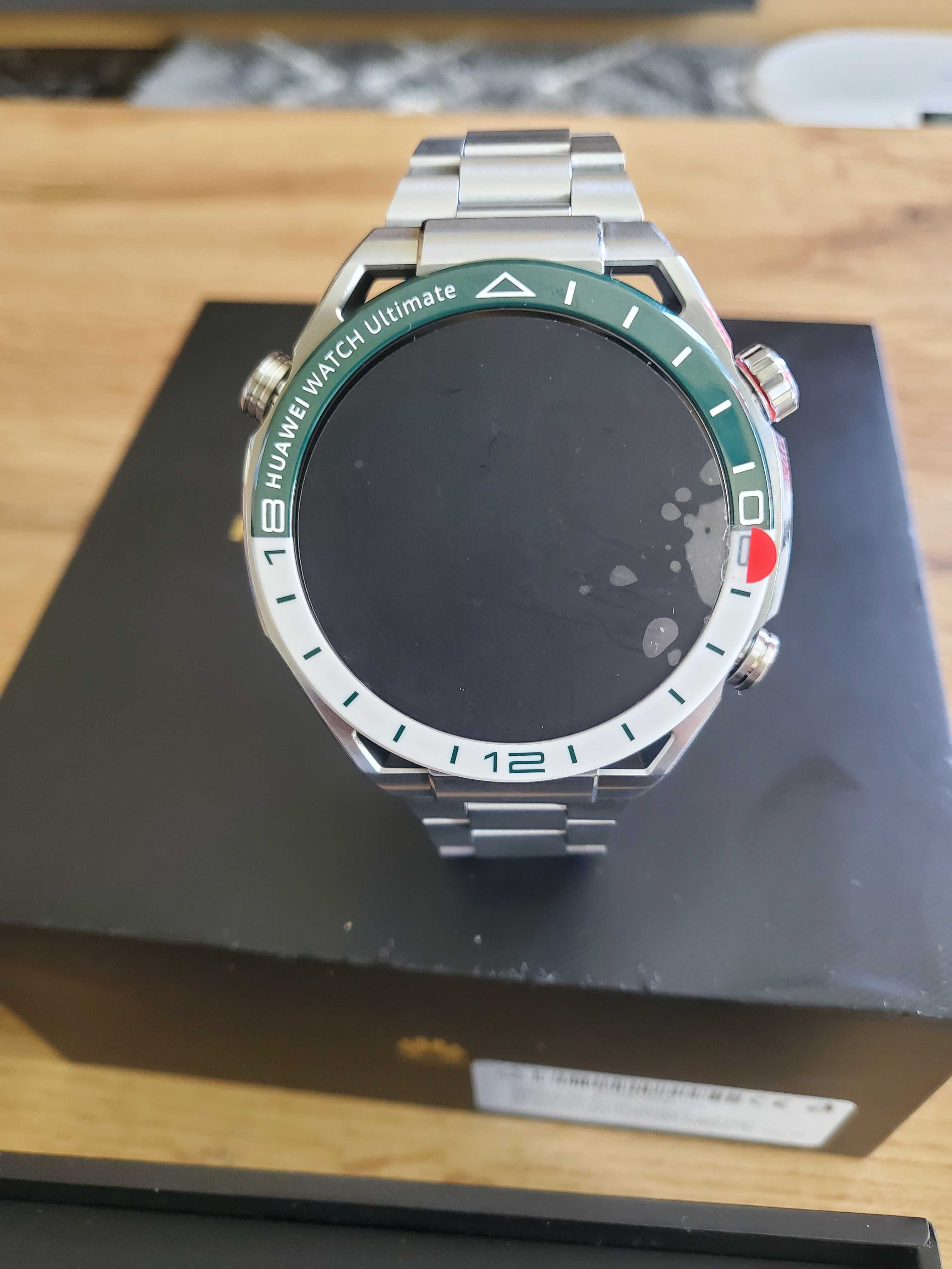 Смарт часовник Huawei Watch Ultimate, Titanium Green