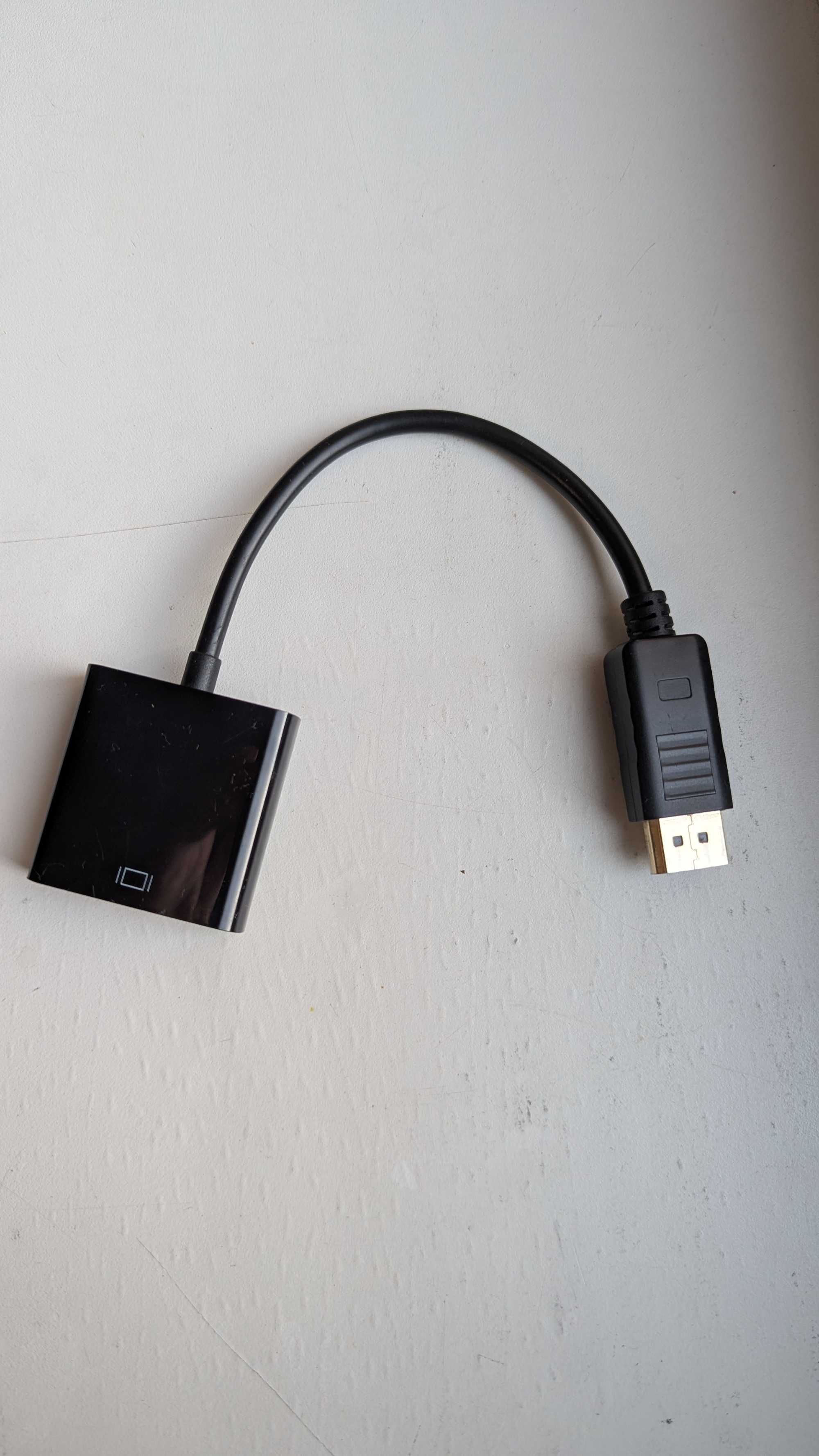 Кабель-переходник DisplayPort в VGA для монитора, ноутбука, проектора
