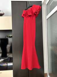 Rochie roșie lunga S